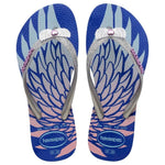 HAVAIANAS KIDS SLIM GLITTER II AZUL NAVAL 33/34