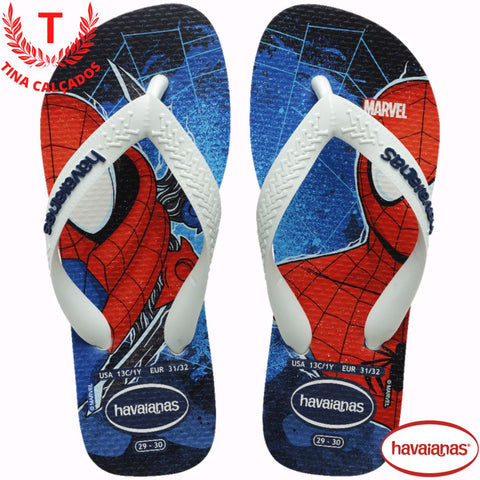 HAVAIANAS KIDS TOP MARVEL II AZUL WATER 33/34