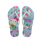HAVAIANAS SLIM HELLO KITTY BRANCO 25/26