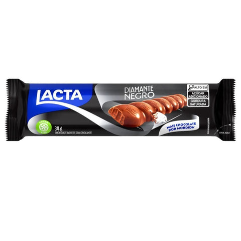 CHOCOLATE LACTA DIAMANTE NEGRO 34g