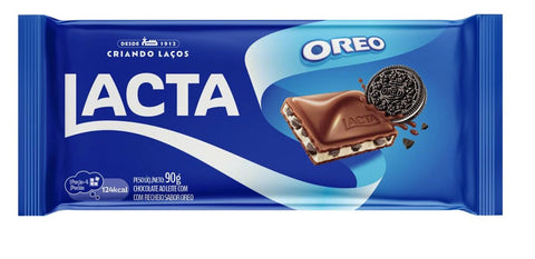 CHOCOLATE LACTA LAKA OREO AO LEITE 90g