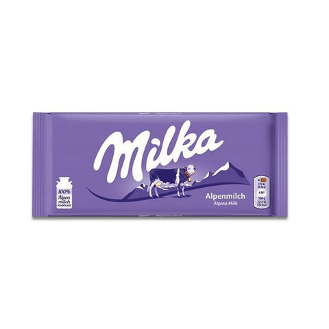 CHOCOLATE MILKA ALPINO LEITE 100g
