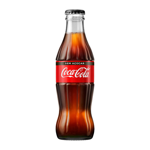 REFRIGERANTE COCA COLA ZERO VD 25OML