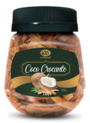 COCO CROCANTE WS NATURAIS SEM GLUTEM PT 110g