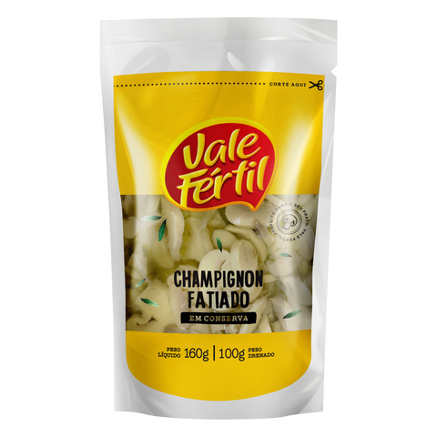 COGUMELO CHAMPIGNON VALE FERTIL FATIADO SH 100g