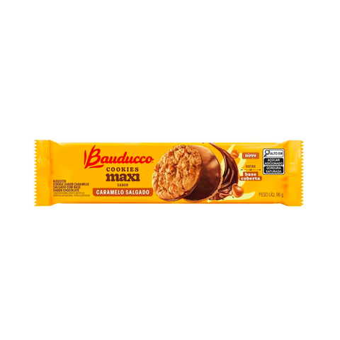 BISCOITO BAUDUCCO COOKIES CARAMELO 80g