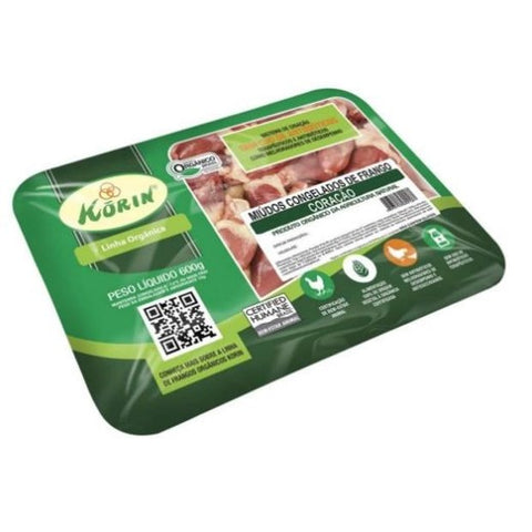 CORACAO FRANGO KORIN S/TRANGENICOS 600g