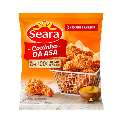 COXINHA ASA SEARA EMPANADA 400g