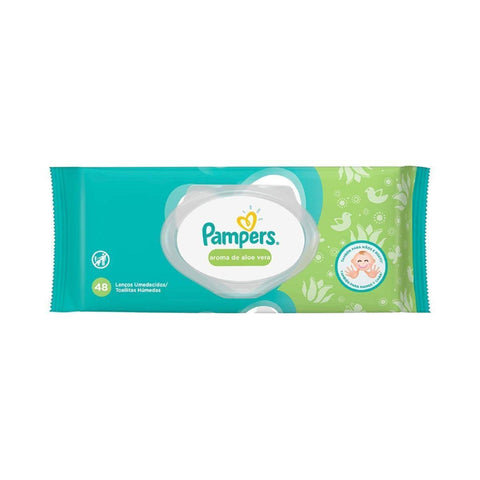 LENCO UMED PAMPERS ALOE VERA C/48