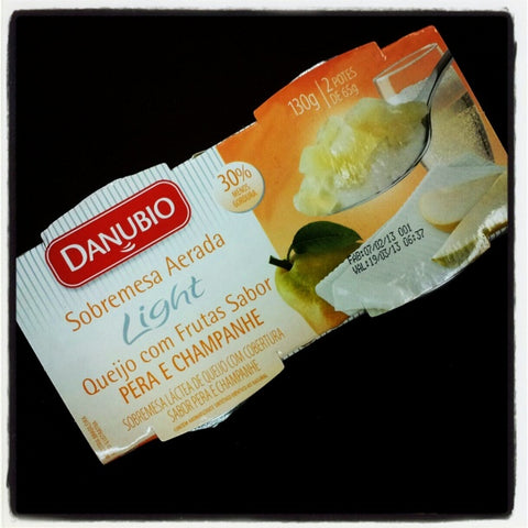 SOBREMESA DANUBIO LIGHT 130G PERA CHAMPANHE