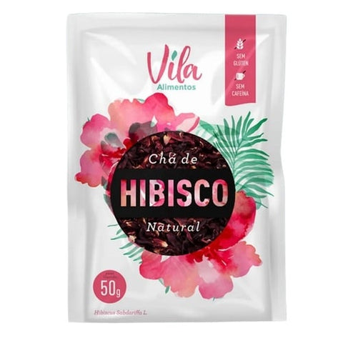 CHA HIBISCO VILA ALIMENTOS 50G