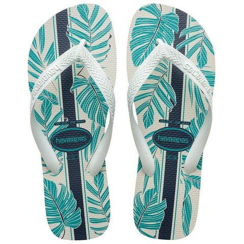 HAVAIANAS ALOHA BRANCO/BRANCO/AZUL 41/42