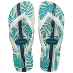 HAVAIANAS ALOHA BRANCO/BRANCO/AZUL 43/44