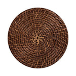 DESCANSO PANELA MUNDIART RATTAN REDONDO 25cm