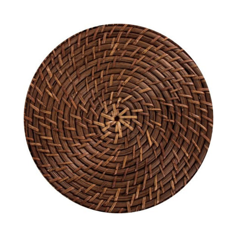 DESCANSO PANELA MUNDIART RATTAN REDONDO 25cm