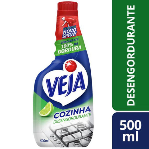 LIMPADOR VEJA COZINHA DESENGORDURANTE LIMAO RF 500ML