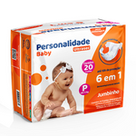 FRALDA PERSONALIDADE ULTRA SEC JUMBINHO M C/20