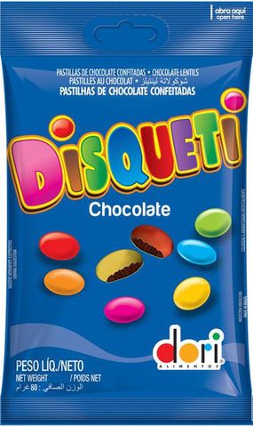 CHOCOLATE DORI DISQUETI CHOCOLATE 60g