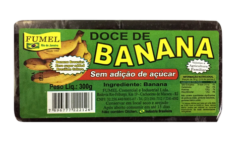 DOCE BANANA FUMEL 300g