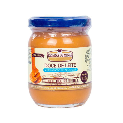 DOCE LEITE RESERVA DE MINAS ZERO 210g