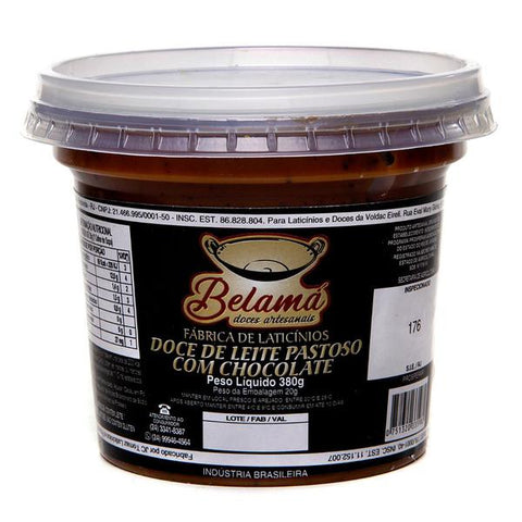 DOCE LEITE BELAMA BARRA 380G COCO