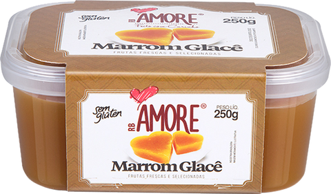 MARRON GLACE AMORE BANDEJA 250G DE CORTE