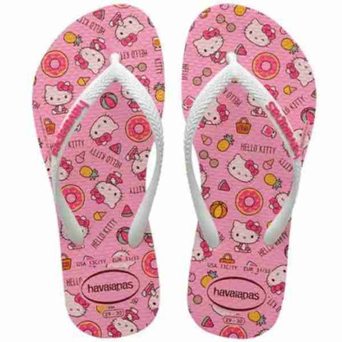 HAVAIANA SLIM HELLO KITTY ROSA MACARON 25/26