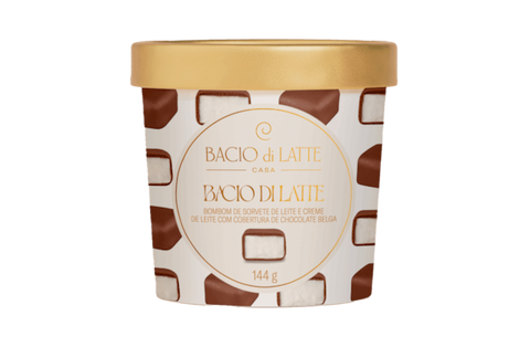 SORVETE BACIO DI LATTE BOMBOM 144G