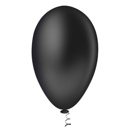 BALAO ALEGRIA FESTA LISO PRETO T6,5 C/50