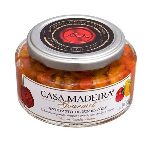 ANTEPASTO CASA MADEIRA GOURMET PIMENTOES 160g