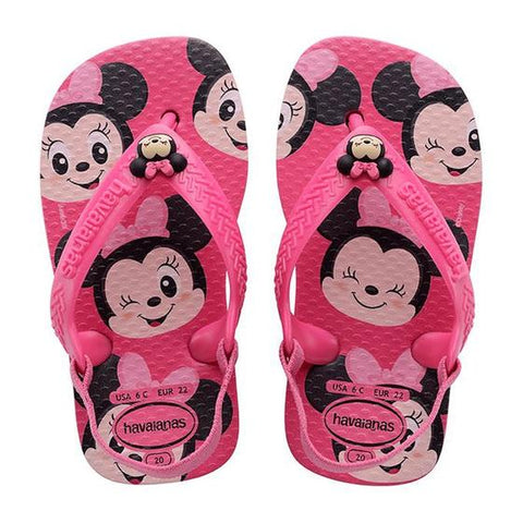 HAVAIANAS NEW BABY CLASSIC DISNEY ROSA FLUX 19