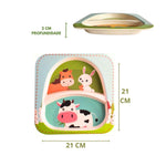 PRATO INFANTIL MIMO 21,2CM FARM