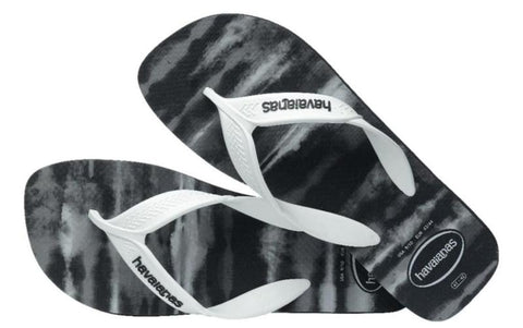HAVAIANAS SURF PRETO/BRANCO/PRETO/PRETO 41/42