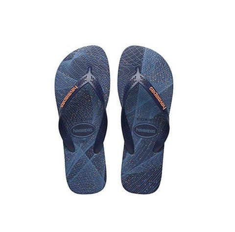 HAVAIANAS AERO GRAPHIC MAR/MAR/LARANJA BEG 37/38