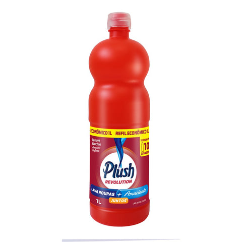 LAVA ROUPAS LIQ PLUSH REVOLUTION+AMACIANTE 1L