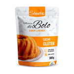 MISTURA DE BOLO STEVITA ZERO SEM GLUTEN LARANJA 300g
