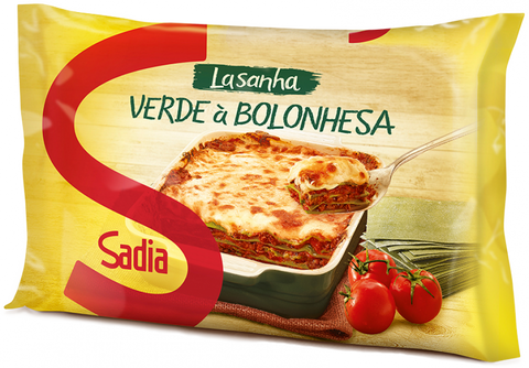 LASANHA SADIA VERDE BOLONHESA 600G
