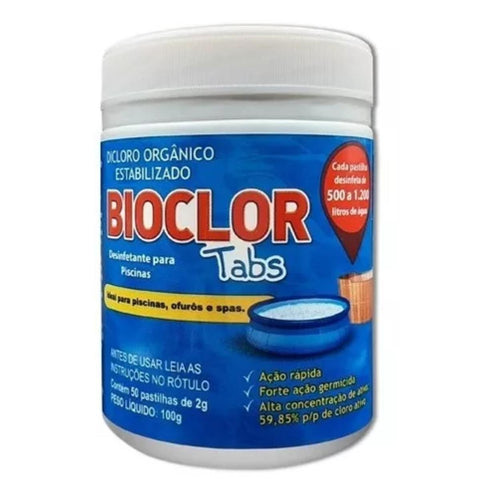DESINFETANTE BIOCLOR PISCINAS C/50 100g