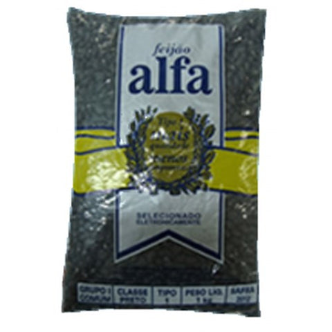 FEIJAO PRETO ALFA 1KG