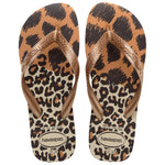 HAVAIANAS TOP ANIMALS BEGE PALHA /ROSE GOLD 35/36
