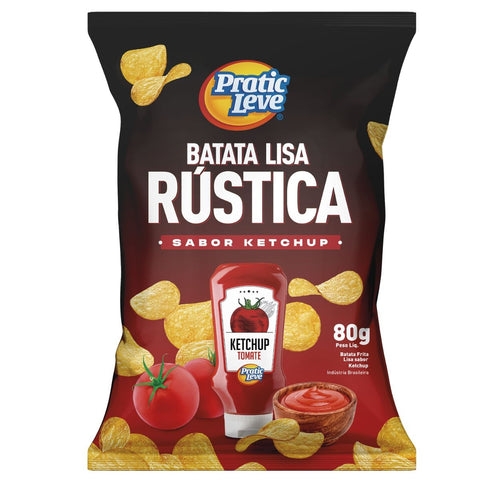 BATATA PRATIC LEVE RUSTICA 80G KETCHUP