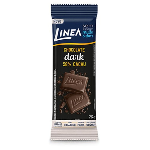 CHOCOLATE LINEA ZERO DARK 75g
