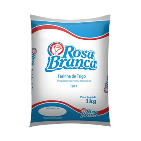 FARINHA DE TRIGO ROSA BRANCA 1kg