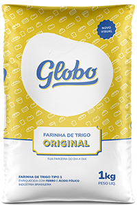 FARINHA TRIGO GLOBO 1kg