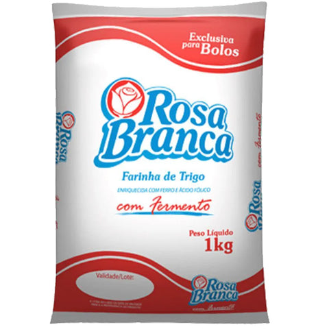 FARINHA DE TRIGO ROSA BRANCA FERMENTO 1kg
