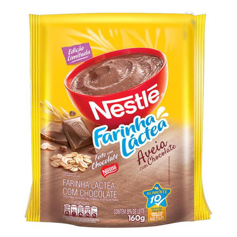 FARINHA LACTEA NESTLE AVEIA CHOCOLATE SH 160g