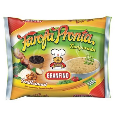 FAROFA GRANFINO TRAD TEMPERADA 500g