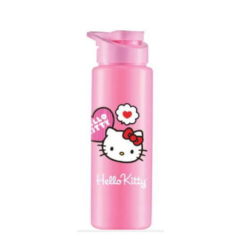 GARRAFA SQUEEZE HELLO KITTY 750ML ROSA