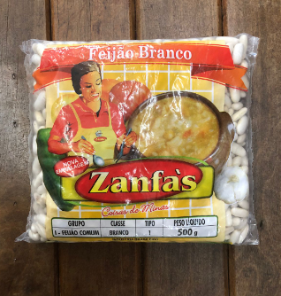 FEIJAO BRANCO ZANFAS 500g