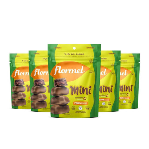 MINI BOMBOM FLORMEL BANANA 60g
